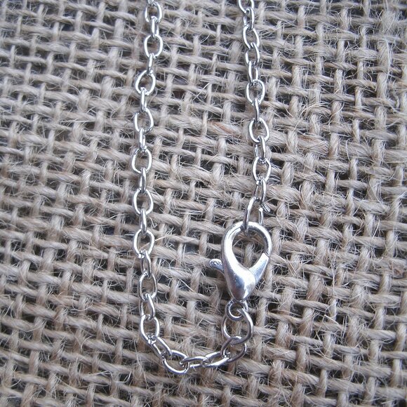 Stargate Glass Cabochon Pendant Necklace - Picture 10 of 12